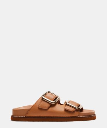 CAPE COGNAC LEATHER - SM REBOOTED
