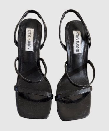 Leather Sling-back Double-strap heel - SM REBOOTED