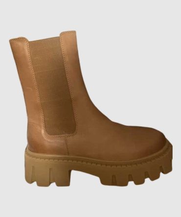 CHARGES TAN LEATHER - SM REBOOTED