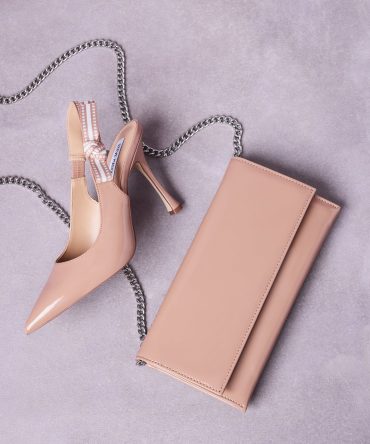 BRI HEEL AND JULIANA BAG BLUSH PATENT BUNDLE