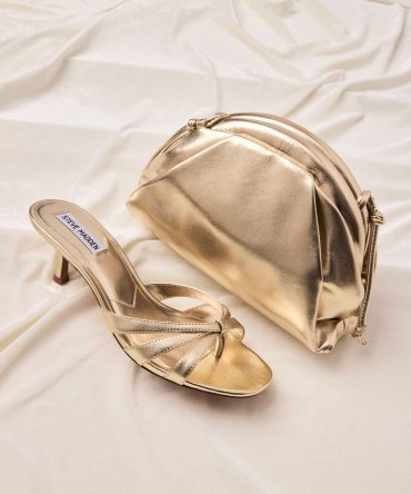 CARY HEEL AND HAILEE BAG GOLD BUNDLE