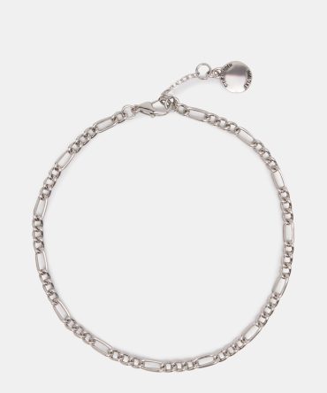 FIGARO CHAIN ANKLET SILVER