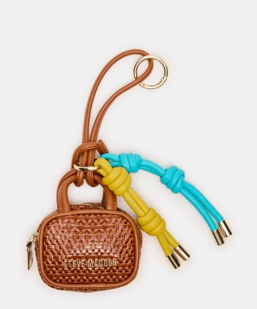 CRUISE BAG CHARM COGNAC