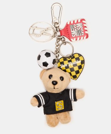 GOAL BAG CHARM BLACK/YELLOW