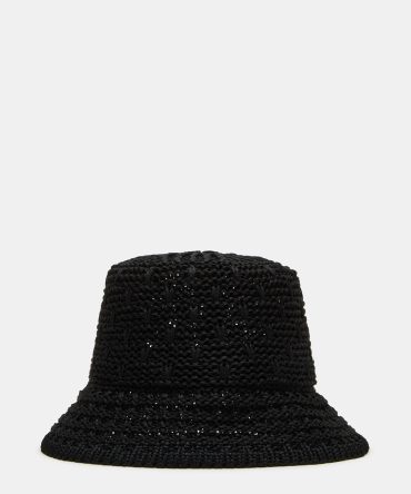 BREEZY STRAW HAT BLACK