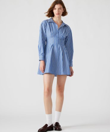 ARIA DRESS BLUE