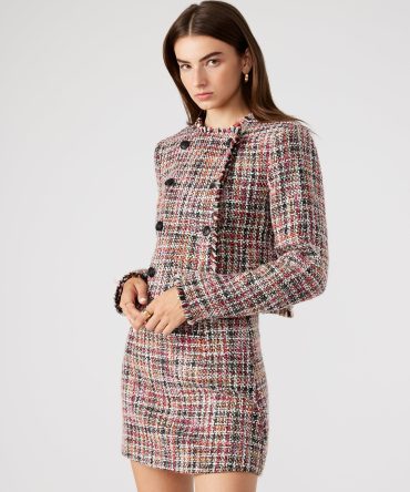 ANTOINETTE JACKET RED MULTI