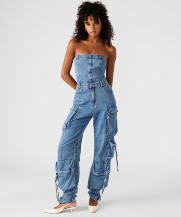 DUO DENIM JUMPSUIT