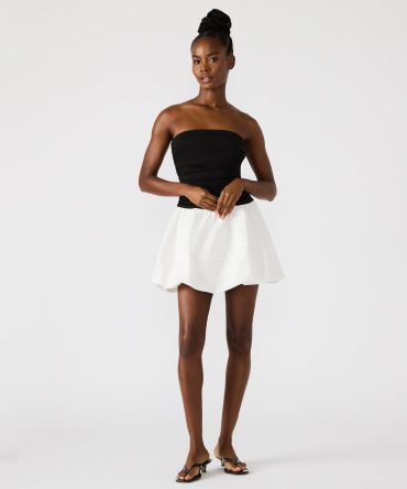AMARI DRESS BLACK/WHITE