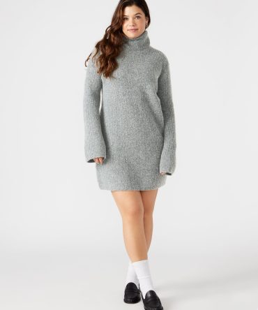 ABBIE SWEATER DRESS GREY
