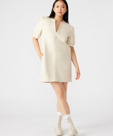 JANE DRESS BONE