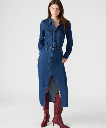 DAKODA DENIM DRESS