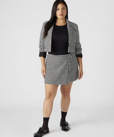 LEON SKIRT BLACK/WHITE
