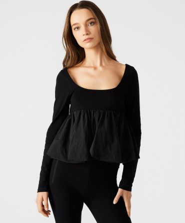 AVIELLE TOP BLACK