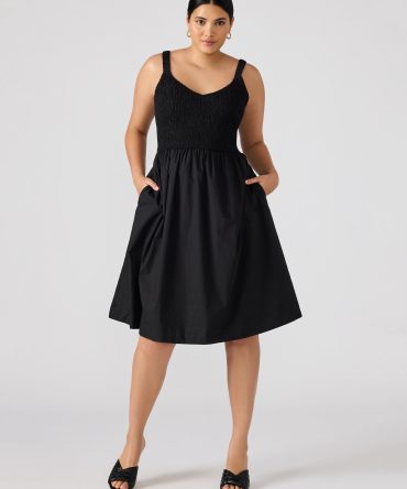 FLEUR DRESS BLACK
