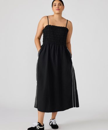 KIT DRESS BLACK/WHITE