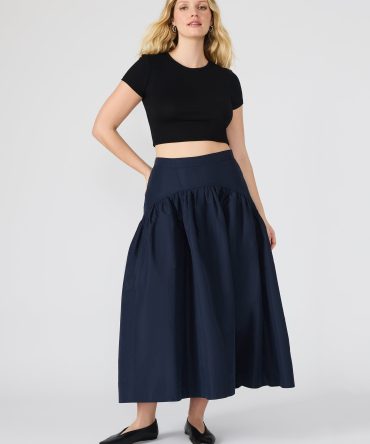 DELILAH SKIRT MIDNIGHT