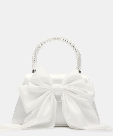 COSETTE BAG WHITE SATIN