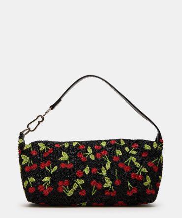 EMERSYN BEADED BAG BLACK MULTI