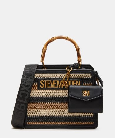 EVELYN BEACHY BAG BLACK/TAN