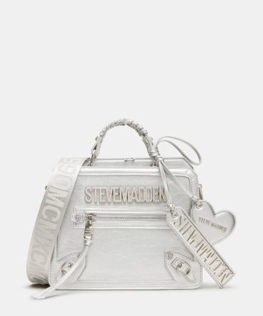 EVELYN CHARMS BAG SILVER