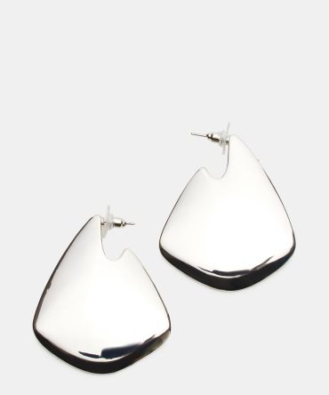 GEOMETRIC EARRINGS SILVER