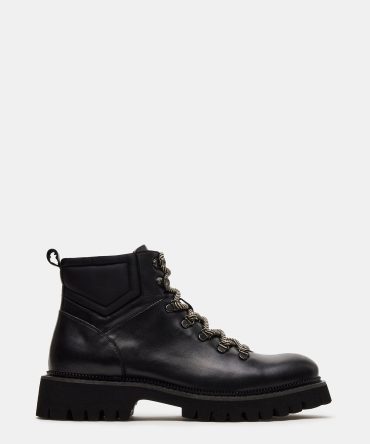 FERGUS BLACK LEATHER