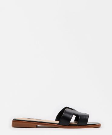 HADYN BLACK LEATHER