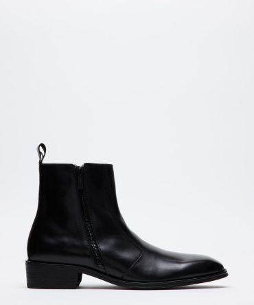 HAYNES BLACK LEATHER