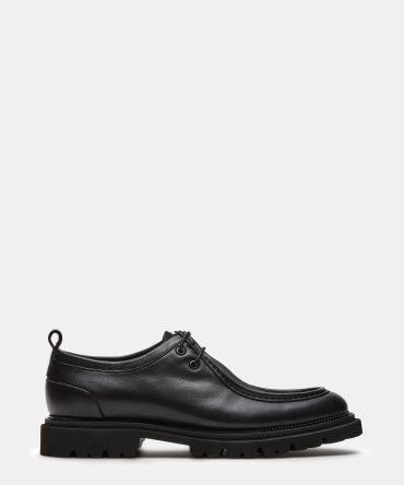 HULVER BLACK LEATHER