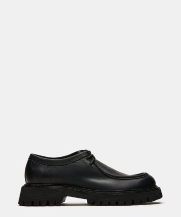 KALKIN BLACK LEATHER
