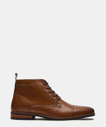 KREW COGNAC LEATHER