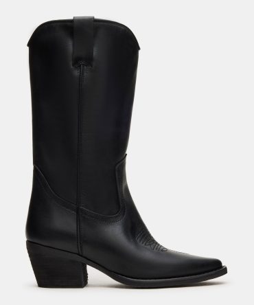 ALBANY BLACK LEATHER