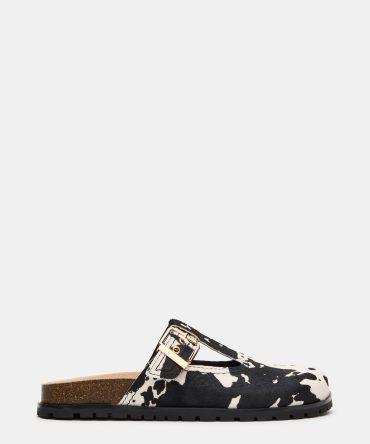 ATTICUS BLACK COW PRINT