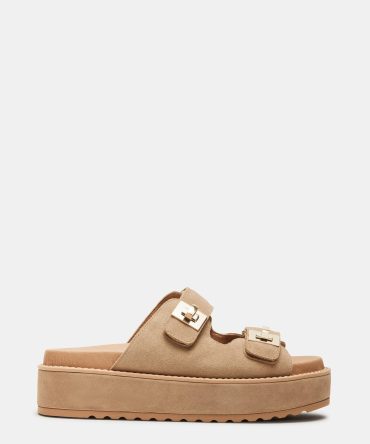 BIGSCHMONA TAUPE SUEDE