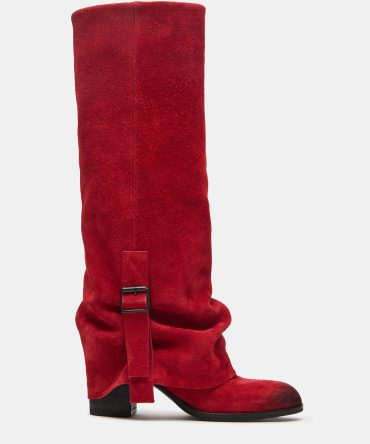 BOZEMAN RED SUEDE