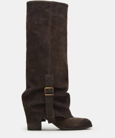 BOZEMAN DARK TAUPE SUEDE
