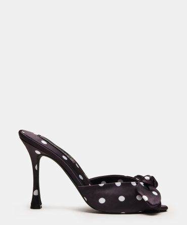 DAPPER BLACK/WHITE POLKA DOT