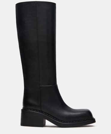 DAVOS BLACK LEATHER