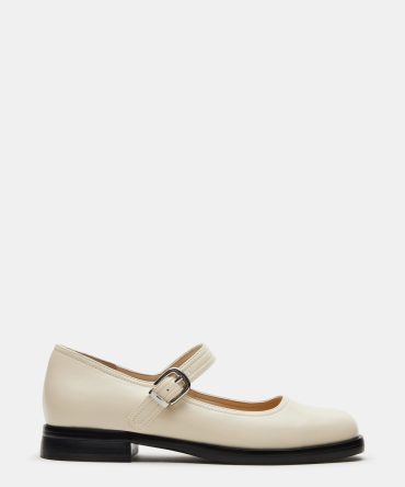 DELANCY BONE LEATHER