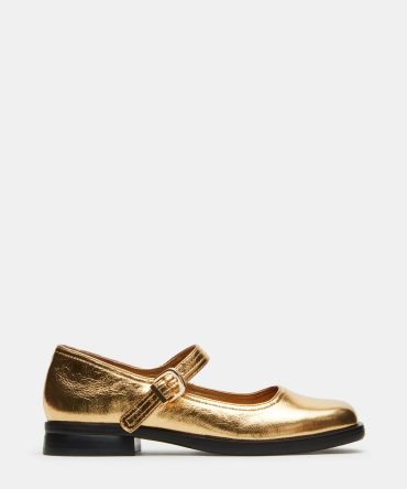 DELANCY GOLD LEATHER