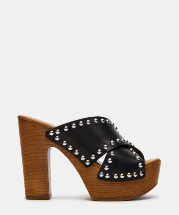 DEMI BLACK LEATHER