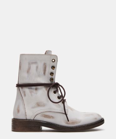 DEVIE WHITE LEATHER