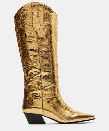 DOLLIE GOLD LEATHER