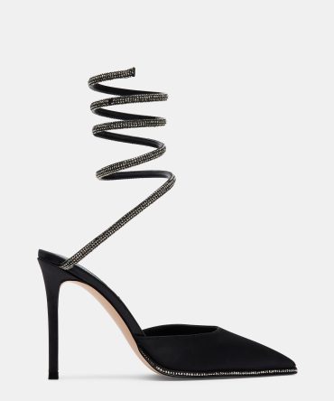 EMERSON BLACK SATIN