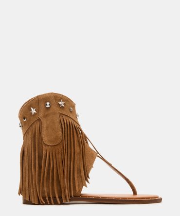 FOWLER CHESTNUT SUEDE