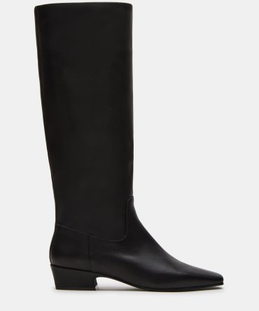 GWYNETH BLACK LEATHER