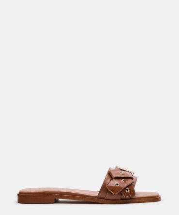 HILARIA TAN LEATHER