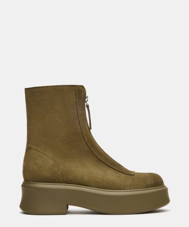 JONES OLIVE SUEDE