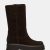 CHOCOLATE BROWN SUEDE